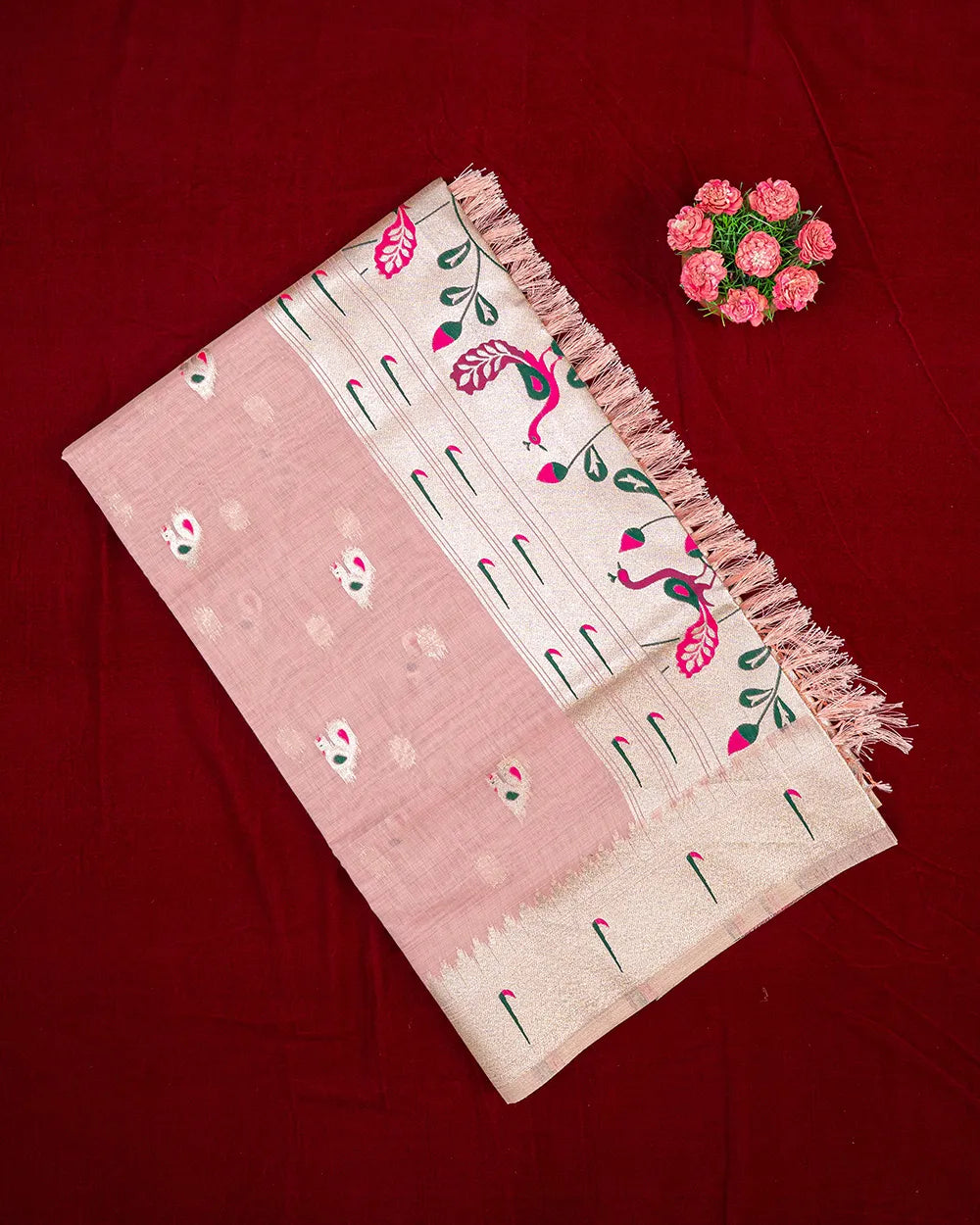 SC6171 - FANCY COTTON SAREE
