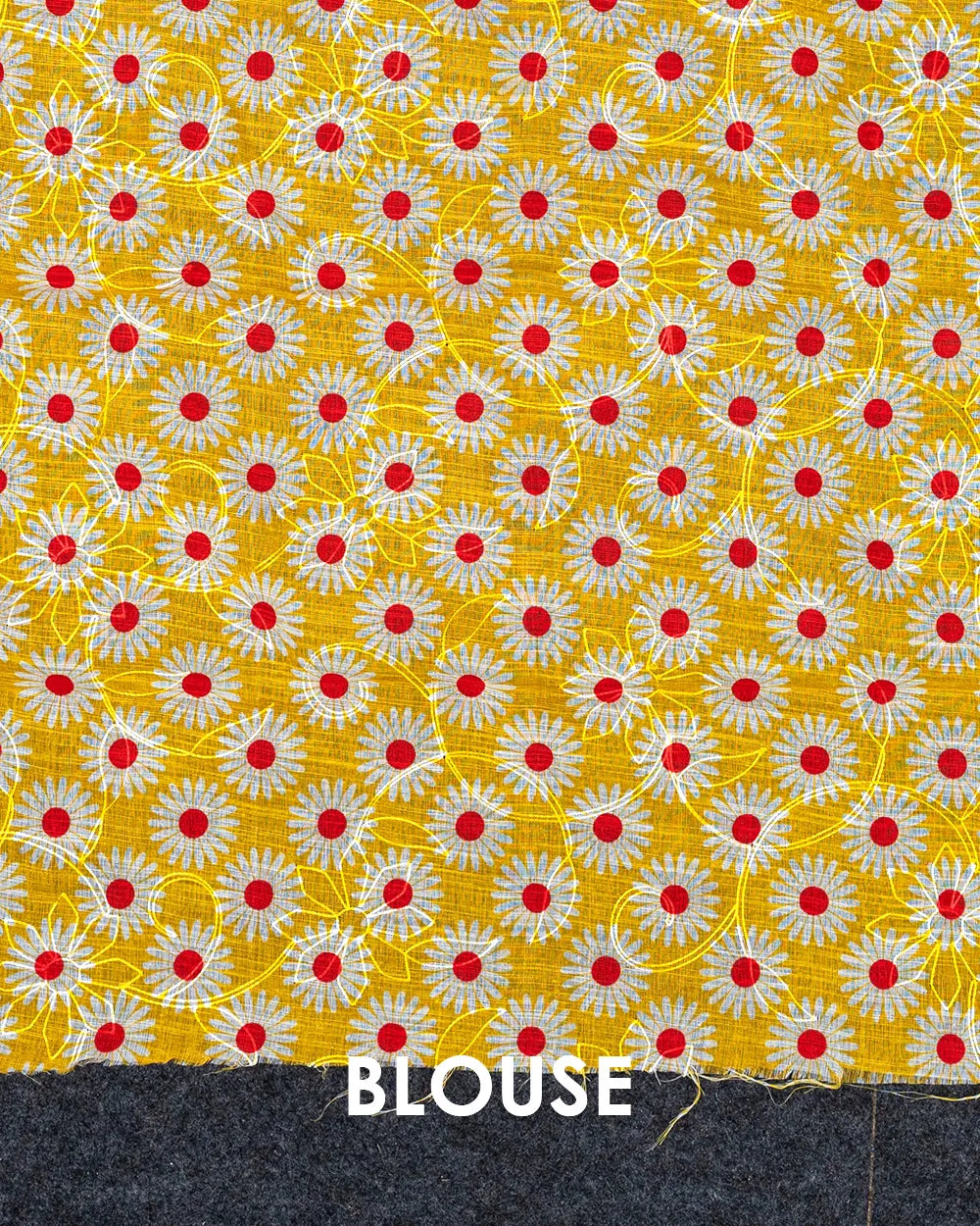 SC6183(2) - LINEN EMBROIDERY SAREE