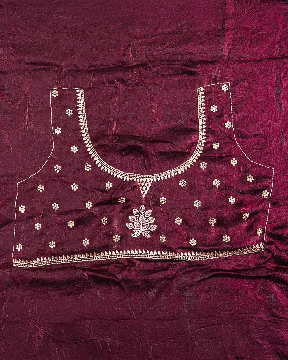 SC5929 - FENDY SAREE WITH JHARKHAND STONE WORK