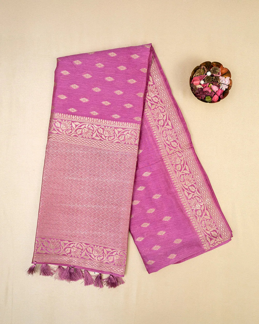 SC6670 - RAW SILK SAREE