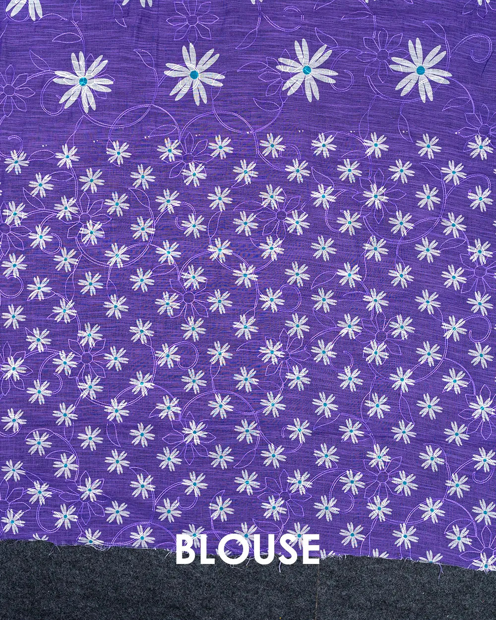 SC6183(1) - LINEN EMBROIDERY SAREE