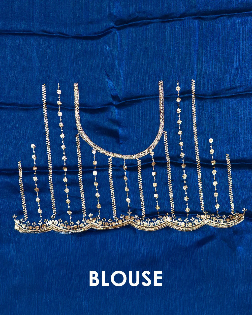 SC6327 - FENDY SAREE WITH SEQUENCE WORK