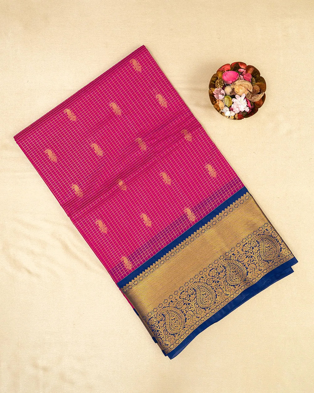SC5494 - SILK COTTON SAREE