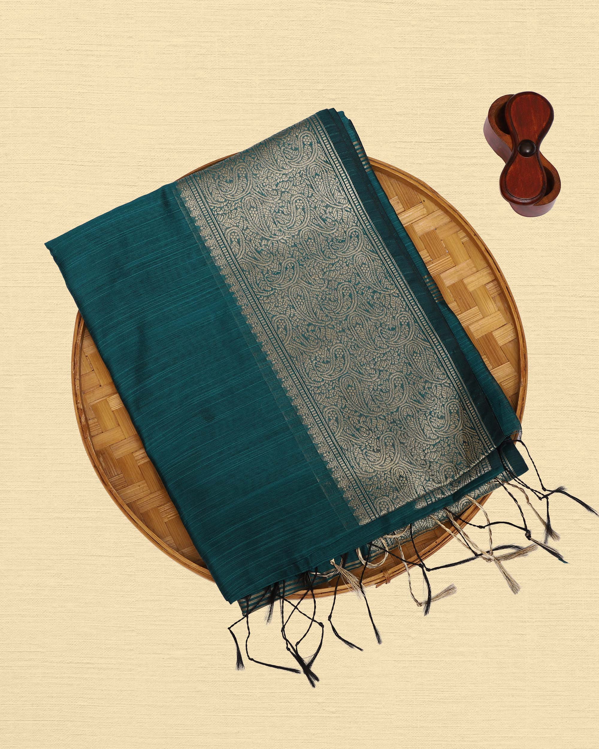 Tussar Cotton Saree