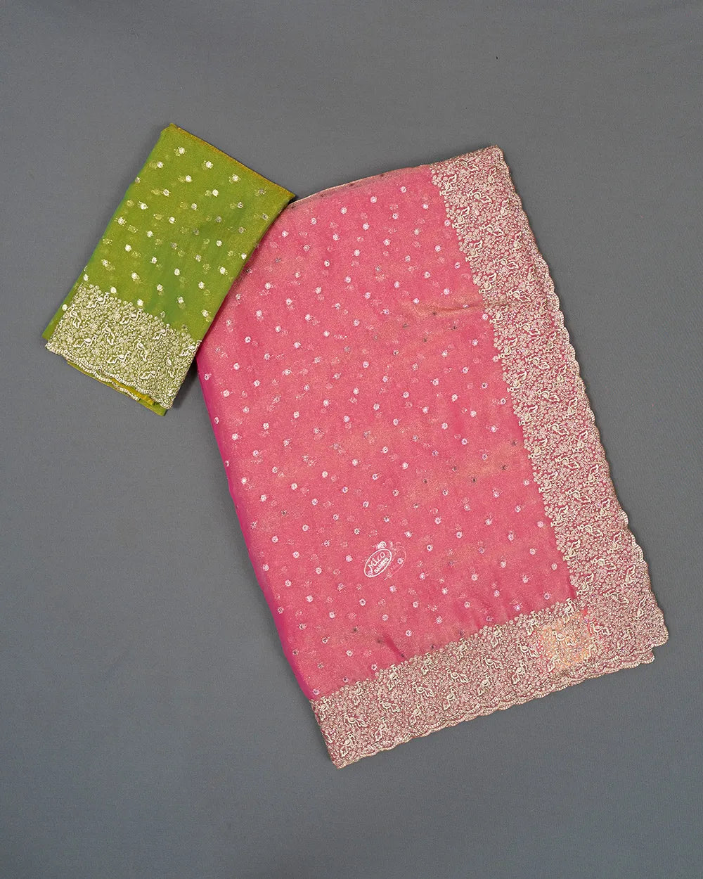 SC5715 - SEMI ORGANZA SAREE