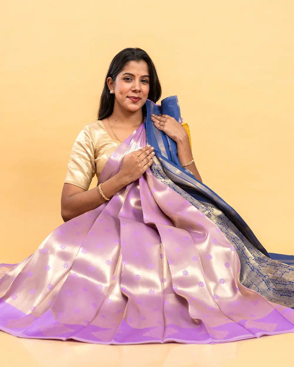 SC7400(2) - TISSUE SAREE