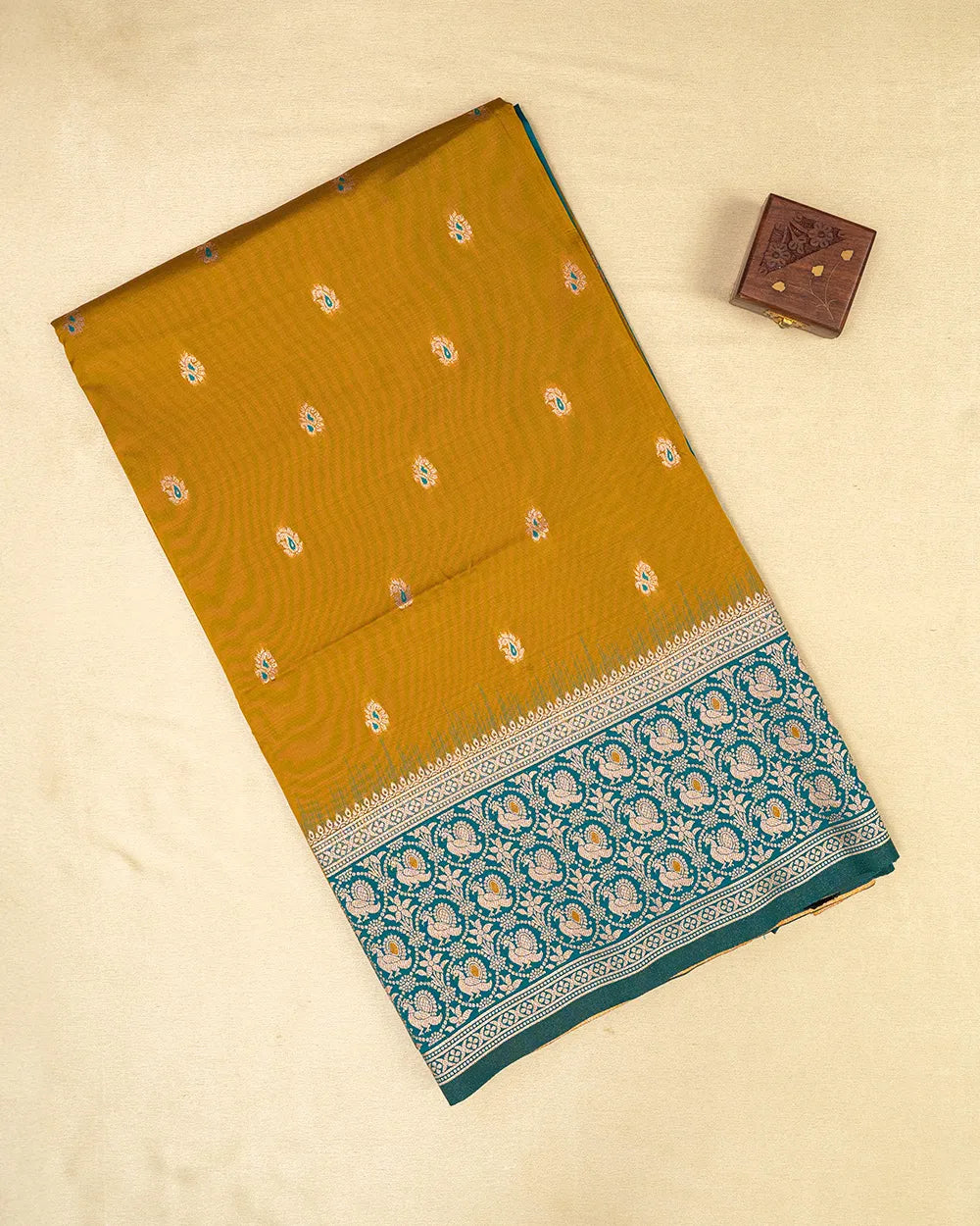 SC5638 - SOFT SILK SAREE WITH MEENA BUTTA
