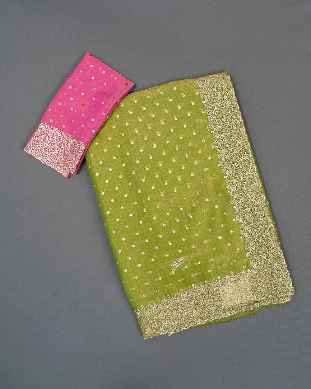 SC5715 - SEMI ORGANZA SAREE