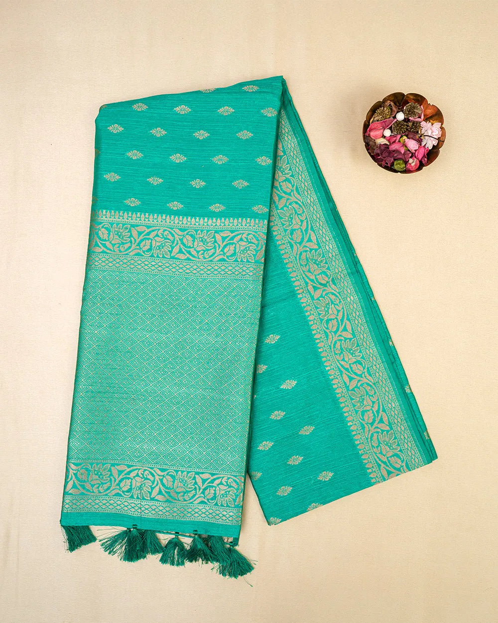 SC6670 - RAW SILK SAREE