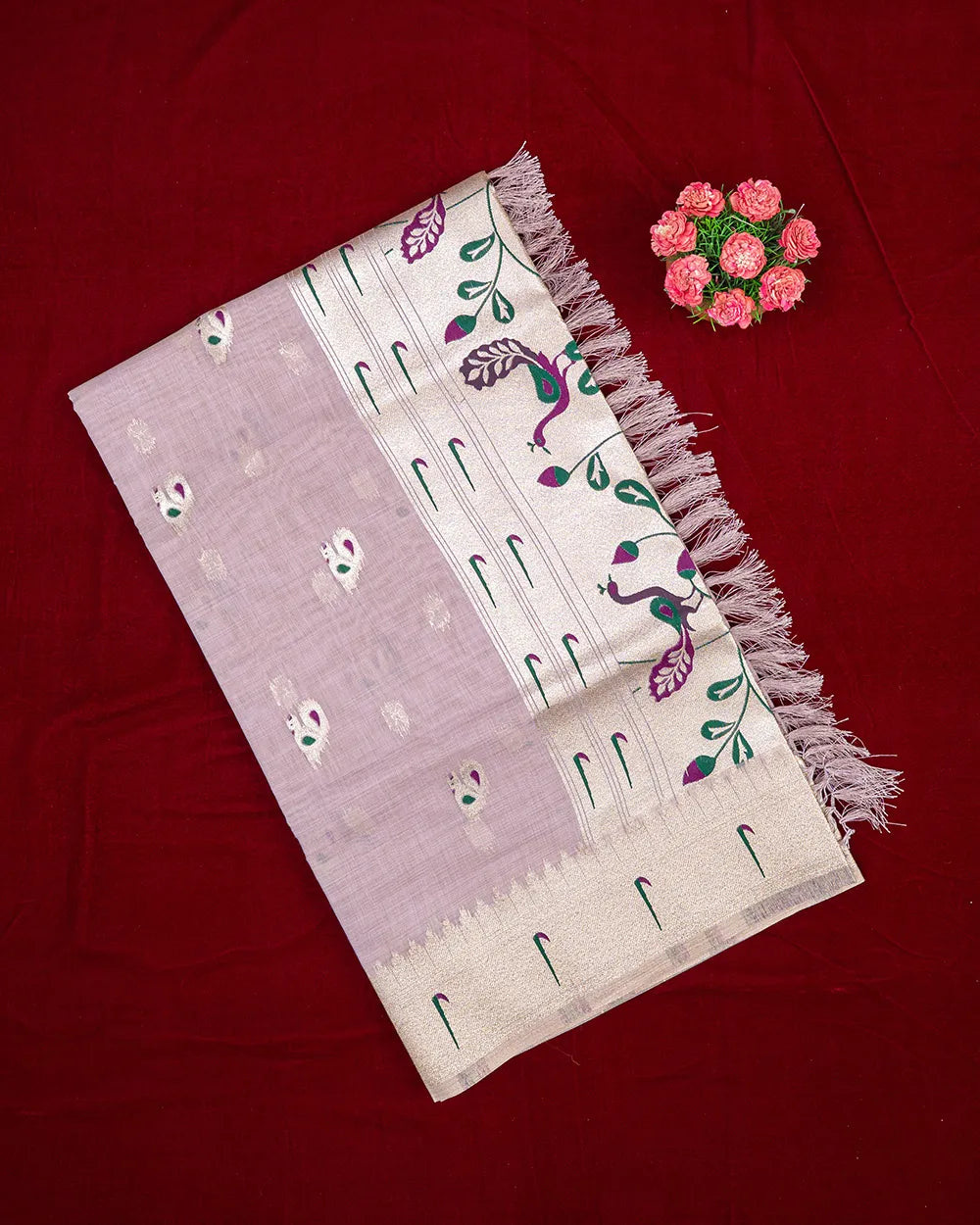 SC6171 - FANCY COTTON SAREE