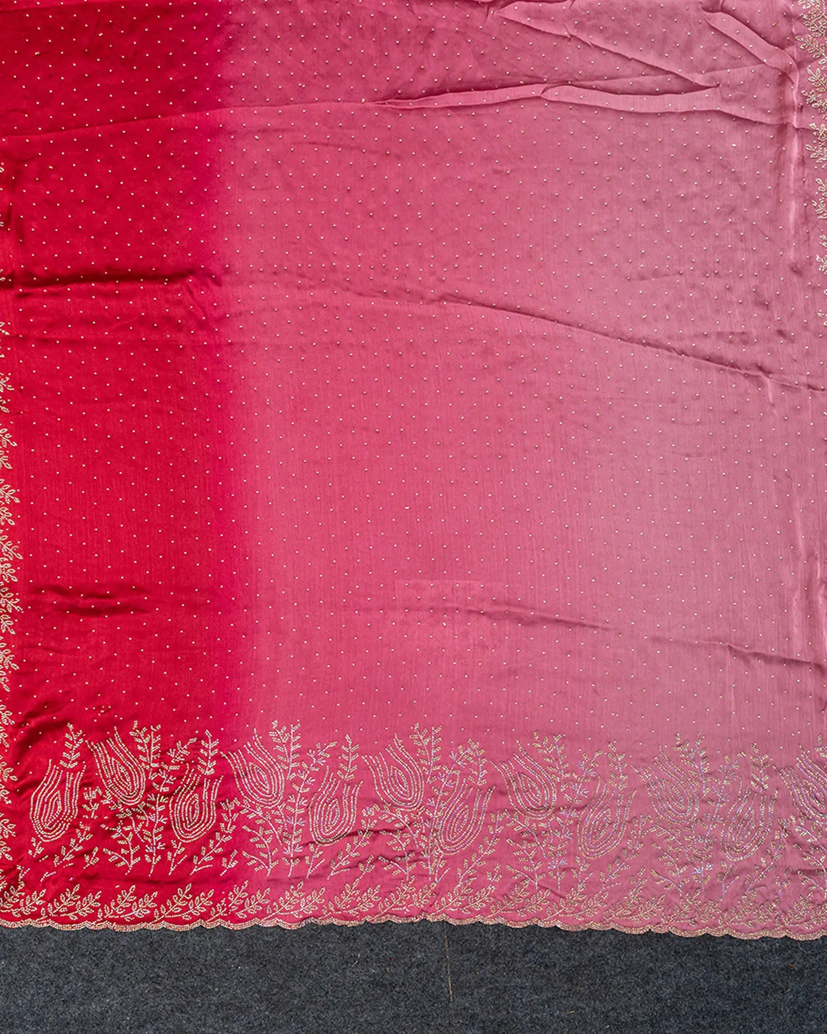 SC4875 - Fendy satin with multi colour stone