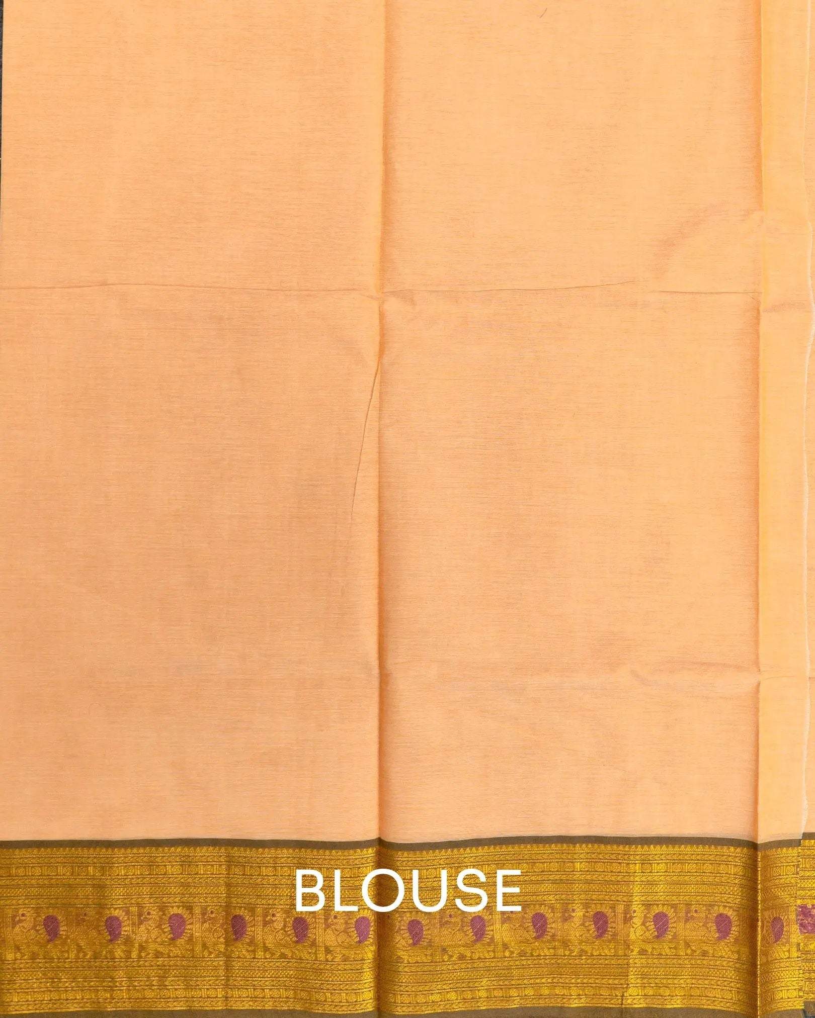 SC3246 - Pure cotton with zari border and meena butta