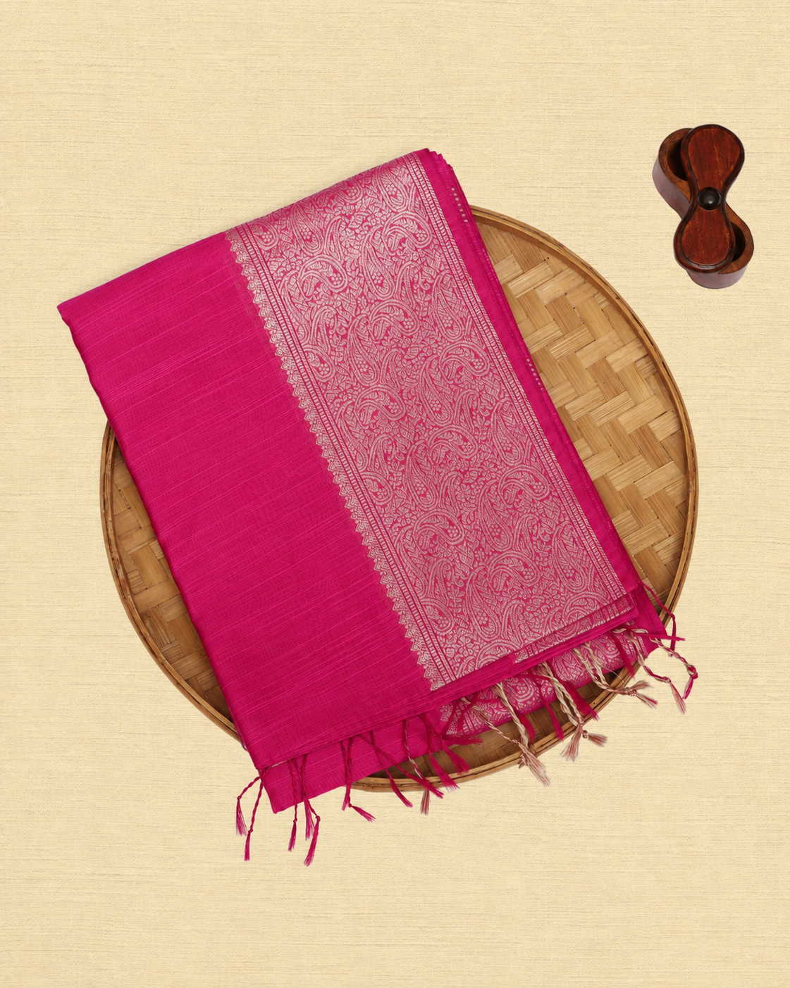 Tussar Cotton Saree
