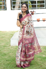 Kalamkari Saree