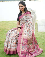 Kalamkari Saree