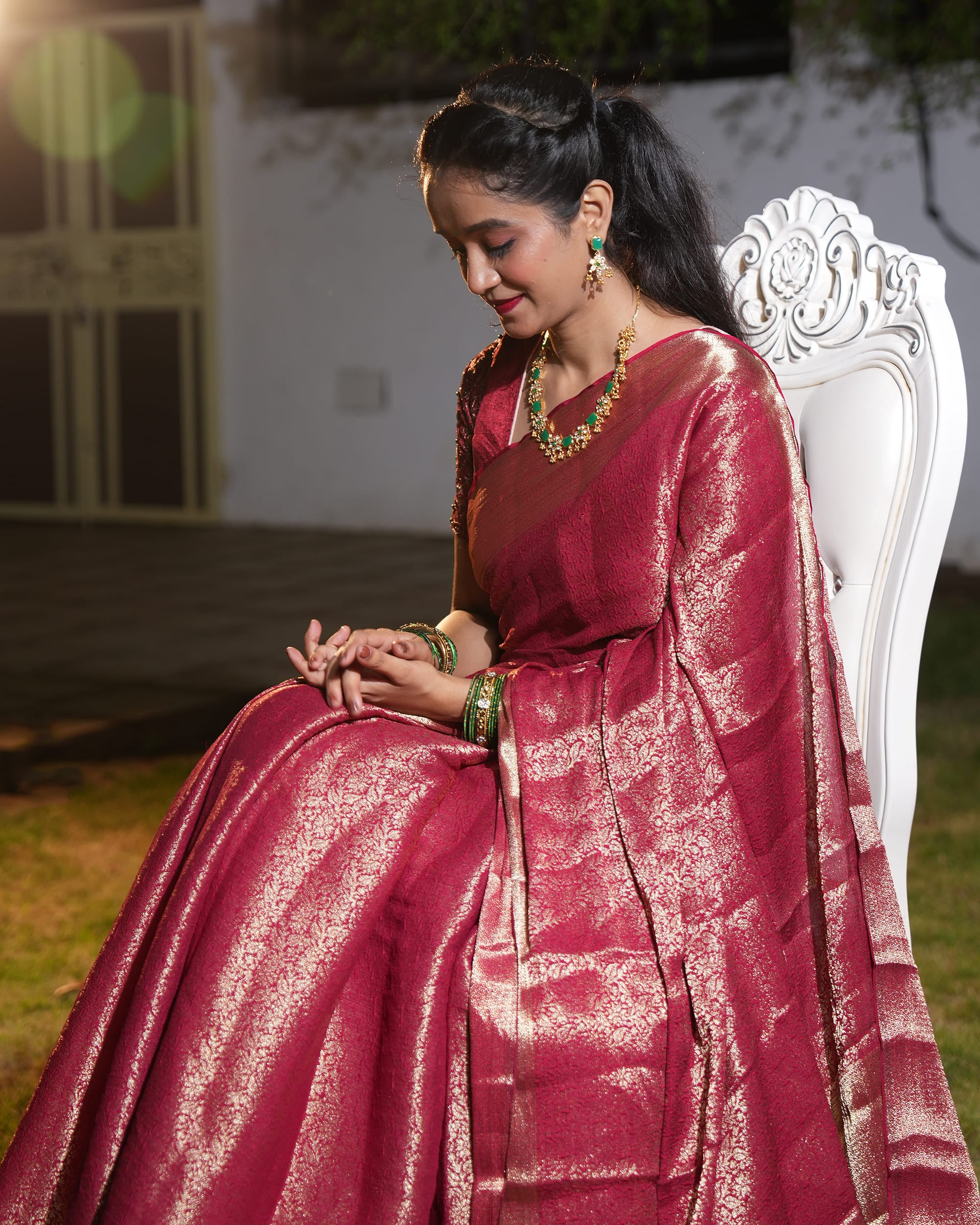 Chiffon Georgette Saree