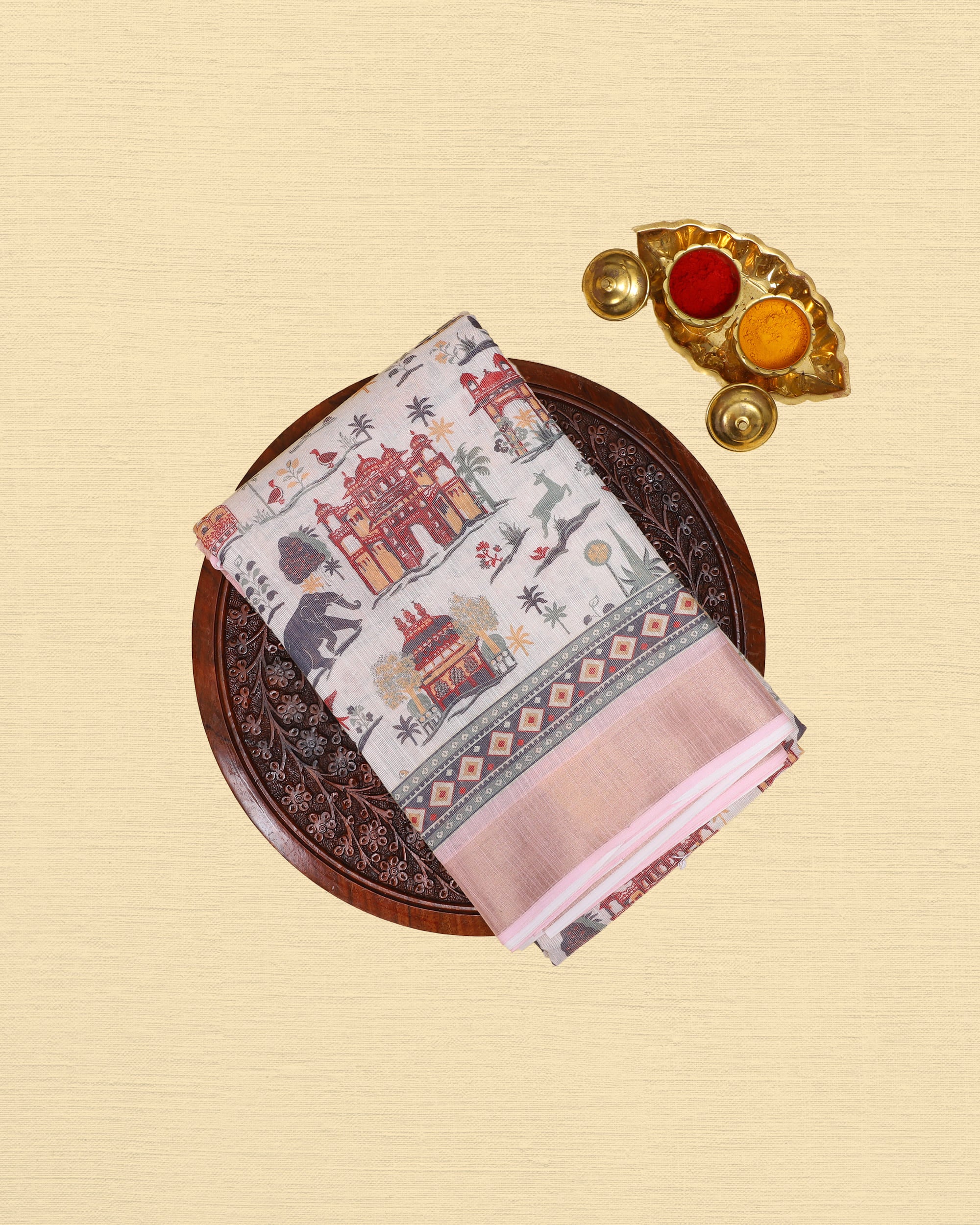 Kalamkari Saree