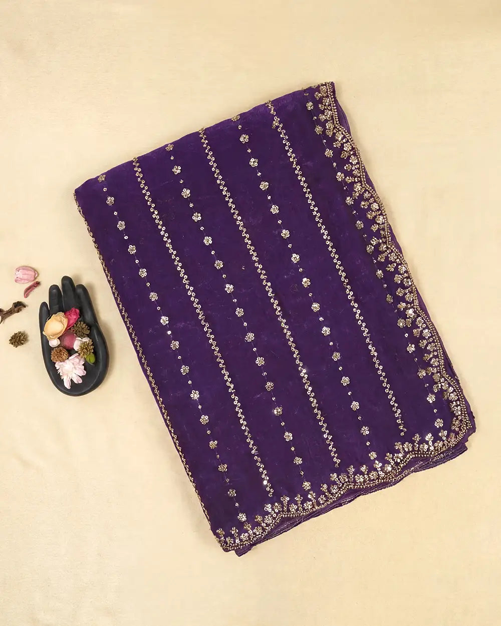 SC6152 - FENDY SATIN SAREE